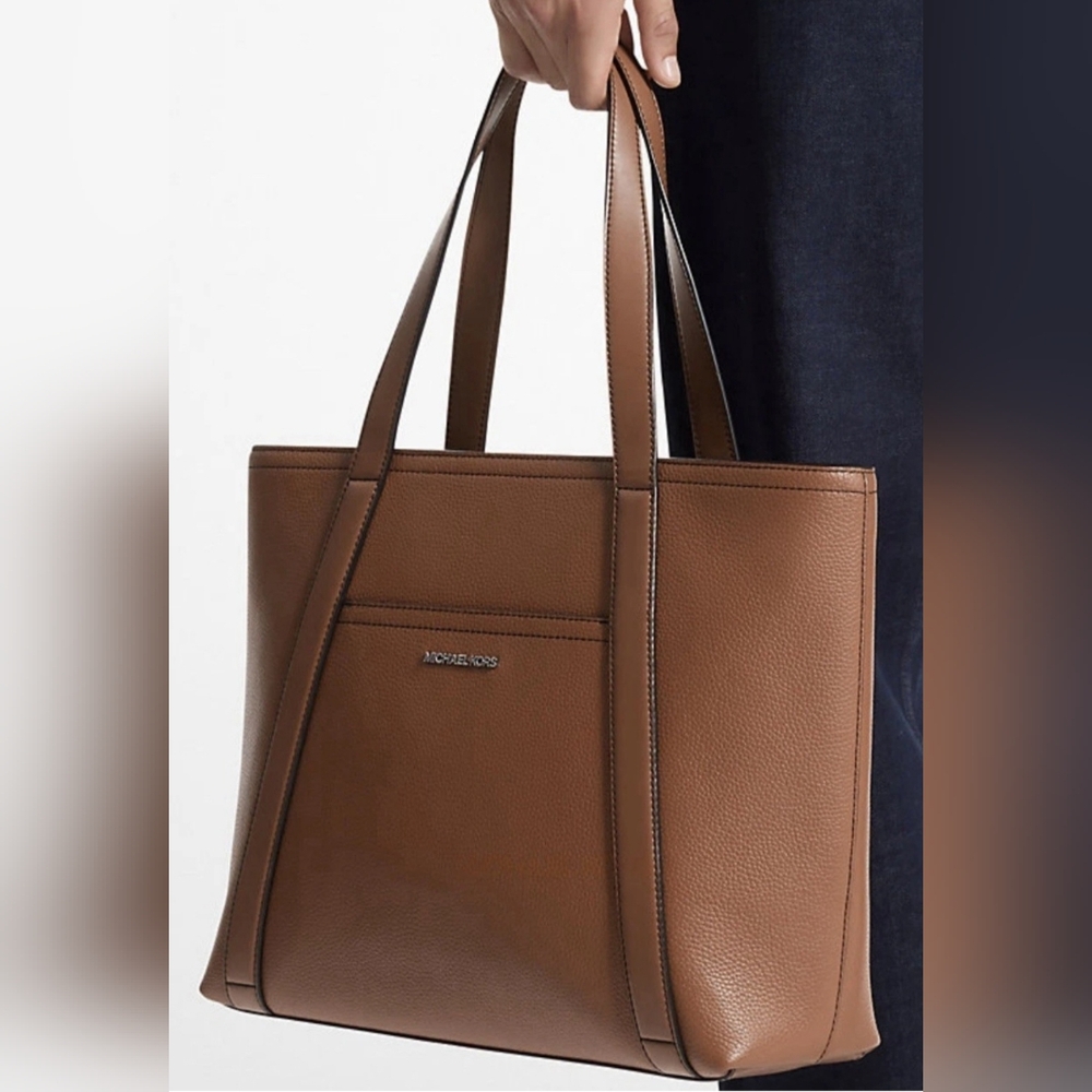 Michael Kors Cooper Leather commuterTote Bag